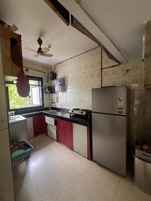 Kitchen in 1 BHK Apartment at Shree Ganesh CHS Nerul, Nerul – for Sale