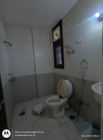 Bathroom in 3 BHK Builder Floor at Sector 46 – for Rent