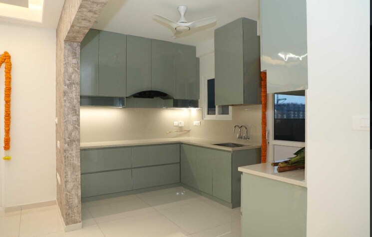Kitchen, rajapushpa-provincia 3 Bedroom 2020 Sq.Ft. Apartment In Narsingi Hyderabad 9127737