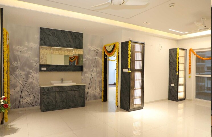 Living Room, rajapushpa-provincia 3 Bedroom 2020 Sq.Ft. Apartment In Narsingi Hyderabad 9127737