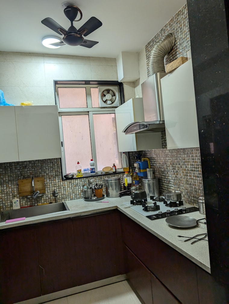 Kitchen, jaypee-green-wish-town-klassic 3 Bedroom 1321 Sq.Ft. Apartment In Sector 134 Noida 9127779