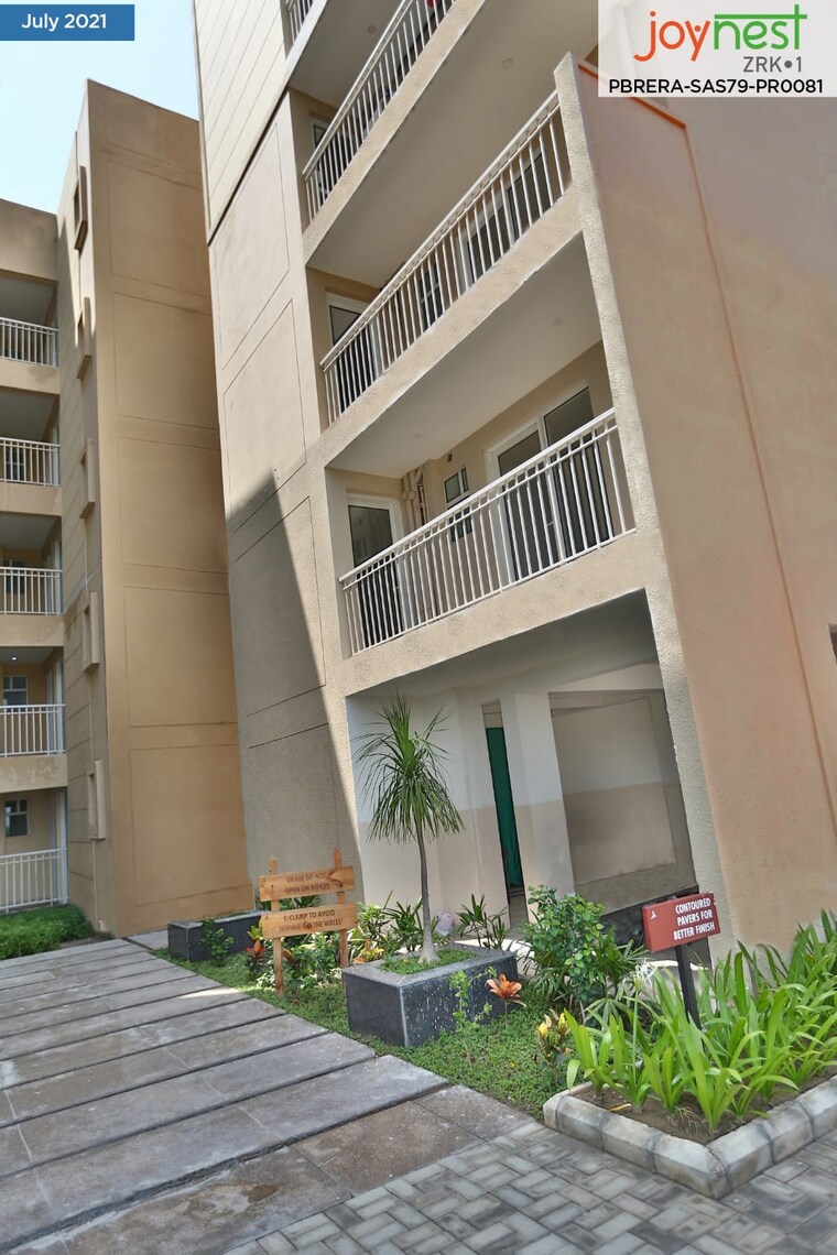 Exterior View, sushma-joynest-zrk 3 Bedroom 1350 Sq.Ft. Apartment In Ghazipur Zirakpur 9127824