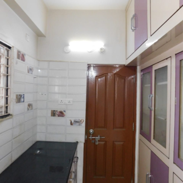 Kitchen in 2 BHK Builder Floor at Kondapur – for Rent