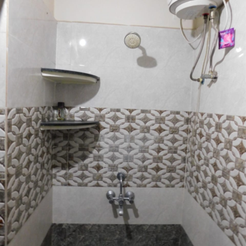 Bathroom in 2 BHK Builder Floor at Kondapur – for Rent