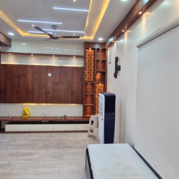 Staircase in 2 BHK Builder Floor at Kondapur – for Rent
