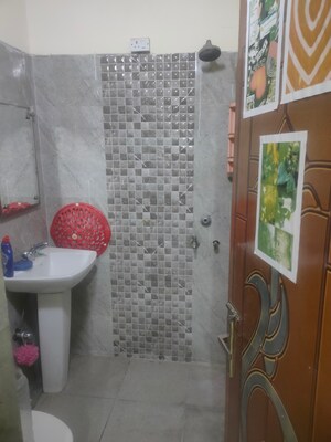 Bathroom in 3 BHK Apartment at MS Enclave Zirakpur, Dhakoli – for Sale
