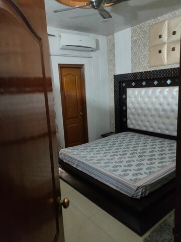 Bedroom in 3 BHK Apartment at Sandwoods Spangle Heights, Dhakoli – for Rent