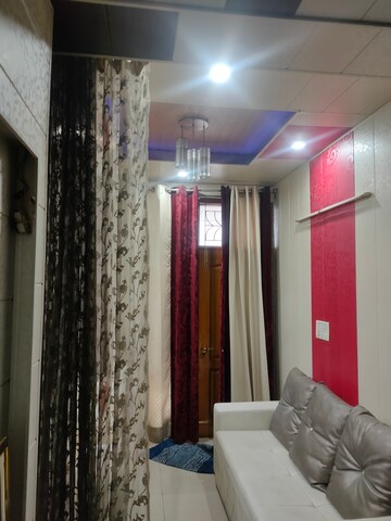 Living Room in 3 BHK Apartment at Sandwoods Spangle Heights, Dhakoli – for Rent
