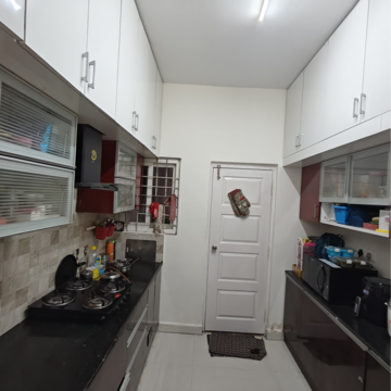 Kitchen in 2 BHK Builder Floor at Kondapur – for Rent
