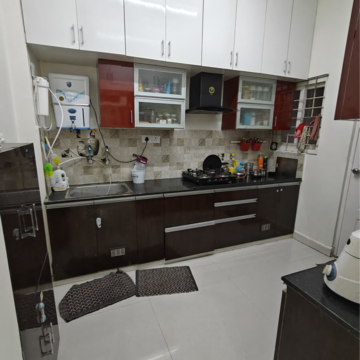 Kitchen in 2 BHK Builder Floor at Kondapur – for Rent