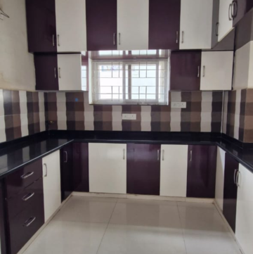 Kitchen in 3 BHK Builder Floor at Kondapur – for Rent