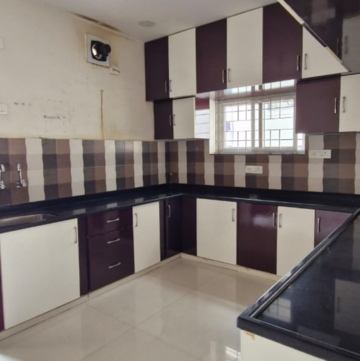 Kitchen in 3 BHK Builder Floor at Kondapur – for Rent