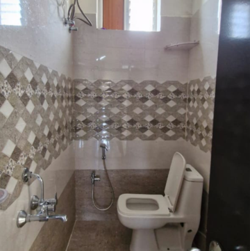 Bathroom in 3 BHK Builder Floor at Kondapur – for Rent