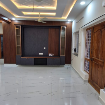 Living Room in 3 BHK Builder Floor at Kondapur – for Rent