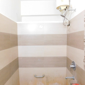 Bathroom in 2 BHK Builder Floor at Kondapur – for Rent