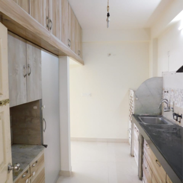 Kitchen in 2 BHK Builder Floor at Kondapur – for Rent