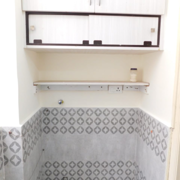 Bathroom in 2 BHK Builder Floor at Kondapur – for Rent