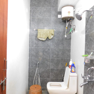Bathroom in 3 BHK Builder Floor at Kondapur – for Rent