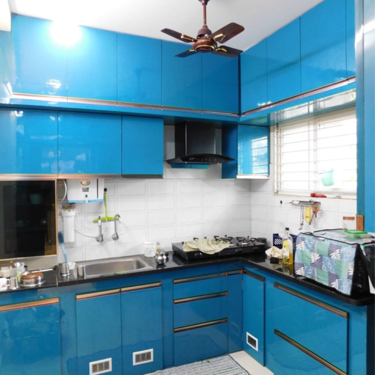 Kitchen, kondapur 3 Bedroom 1769 Sq.Ft. Builder Floor In Kondapur Hyderabad 9127887