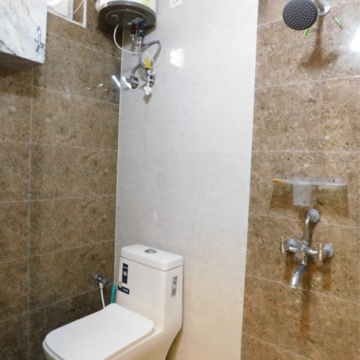 Bathroom in 3 BHK Builder Floor at Kondapur – for Rent