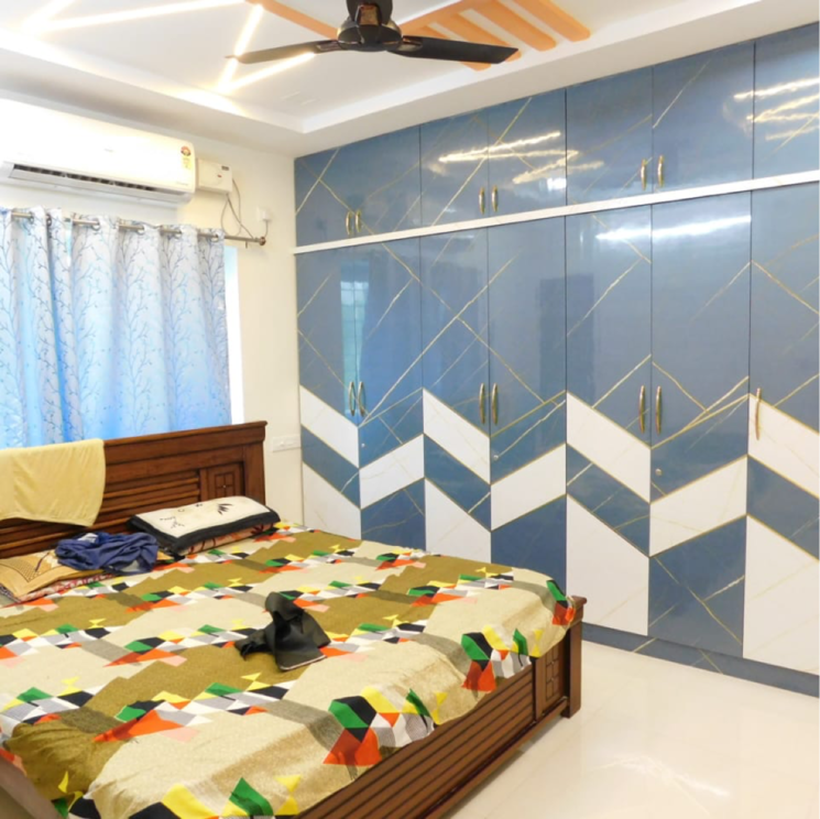Bedroom, kondapur 3 Bedroom 1769 Sq.Ft. Builder Floor In Kondapur Hyderabad 9127887