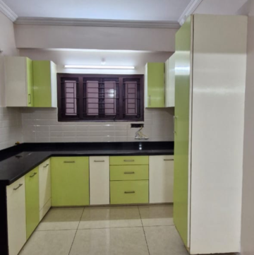 Kitchen in 3 BHK Builder Floor at Kondapur – for Rent