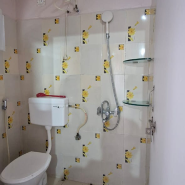 Bathroom in 3 BHK Builder Floor at Kondapur – for Rent