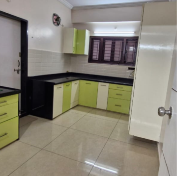 Kitchen in 3 BHK Builder Floor at Kondapur – for Rent