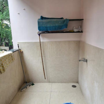 Bathroom in 3 BHK Builder Floor at Kondapur – for Rent