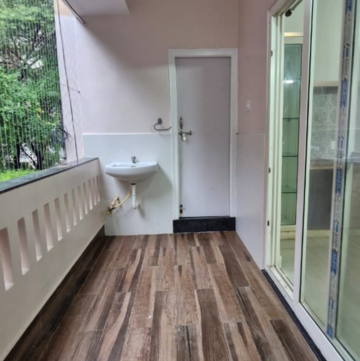 Balcony in 3 BHK Builder Floor at Kondapur – for Rent