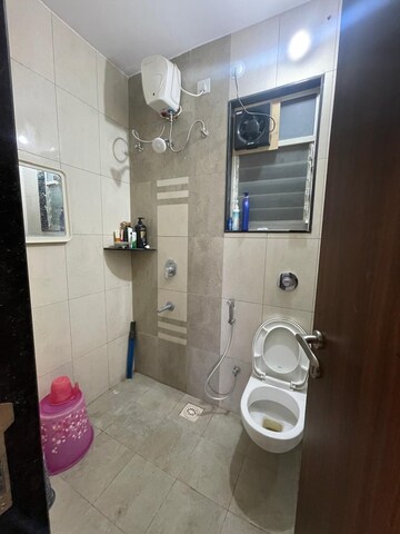 Bathroom in 2 BHK Apartment at Vilas Javdekar Yashone Maan, Hinjewadi – for Rent