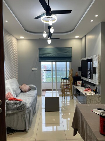 Living Room in 2 BHK Apartment at Vilas Javdekar Yashone Maan, Hinjewadi – for Rent