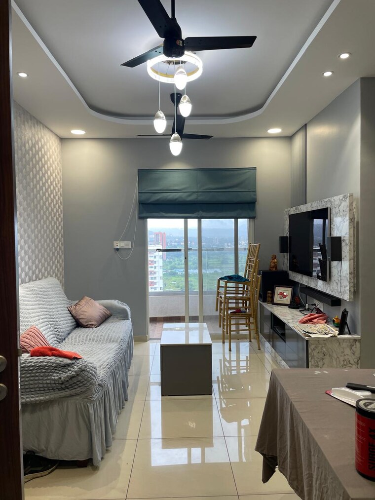 Living Room, vilas-javdekar-yashone-maan 2 Bedroom 780 Sq.Ft. Apartment In Hinjewadi Pune 9127915