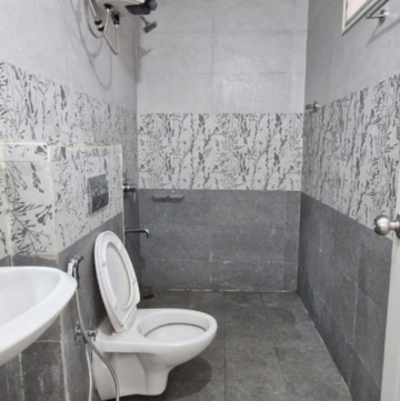 Bathroom in 3 BHK Builder Floor at Kondapur – for Rent