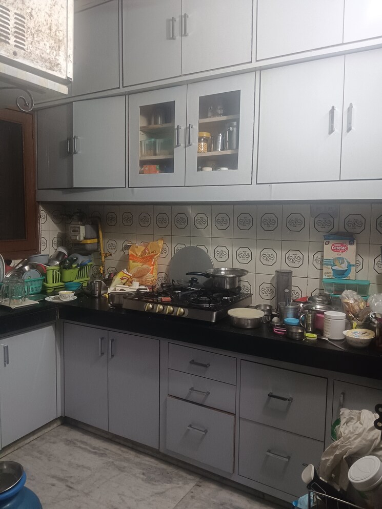 Kitchen, khirki extension 3 Bedroom 1125 Sq.Ft. Builder Floor In Khirki Extension Delhi 9128015