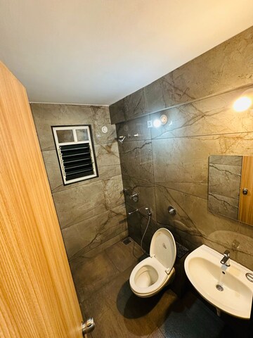 Bathroom in 2 BHK Apartment at Tirupati Campus, Tingre Nagar – for Rent