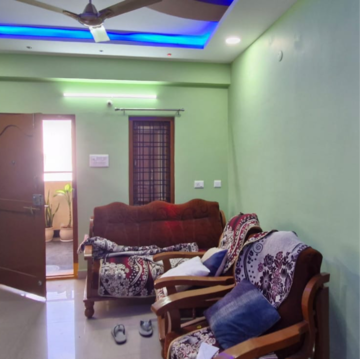 Living Room in 2 BHK Builder Floor at Kondapur – for Rent