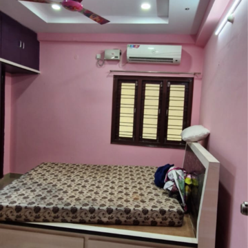 Bedroom in 2 BHK Builder Floor at Kondapur – for Rent