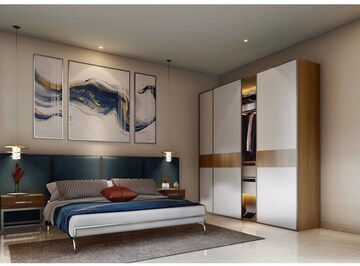 Bedroom in 3 BHK Apartment at Shriram The Poem, Jalahalli – for Sale