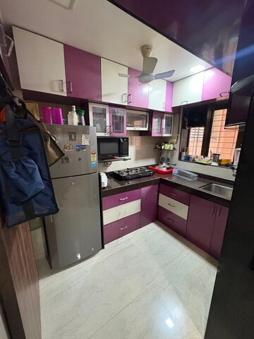 Kitchen in 1 BHK Apartment at Vigyan CHS, Vashi Sector 17 – for Rent
