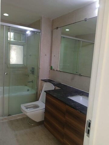 Bathroom in 3 BHK Apartment at Smart World Orchard, Sector 61 – for Rent