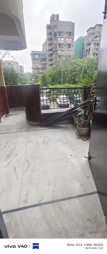 Balcony in 3 BHK Apartment at Sector 12 Dwarka – for Rent