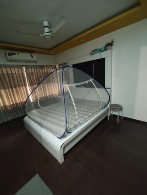 Master Bedroom in 1 BHK Apartment at Vrindavan Society Thane West, Vrindavan Society – for Sale