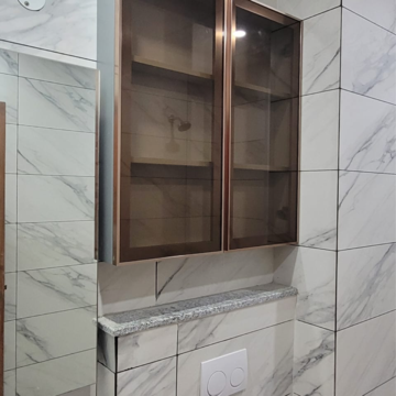 Bathroom in 4 BHK Apartment at M3M Merlin, Sector 67 – for Rent