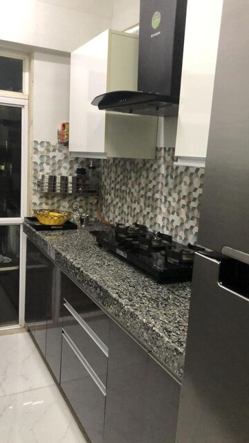 Kitchen in 3 BHK Apartment at Tulipia And Tilia Apartment, Chandivali – for Rent