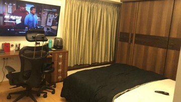 Living Room in 3 BHK Apartment at Tulipia And Tilia Apartment, Chandivali – for Rent
