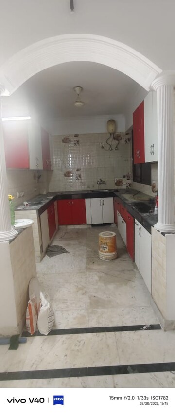Kitchen in 3 BHK Apartment at Sector 18 Dwarka – for Rent