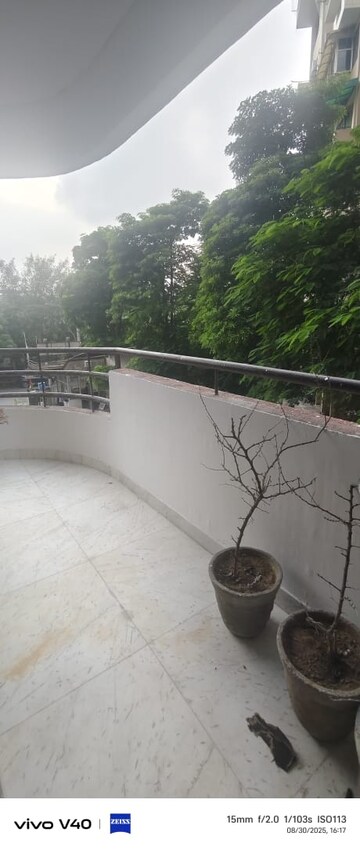 Balcony in 3 BHK Apartment at Sector 18 Dwarka – for Rent