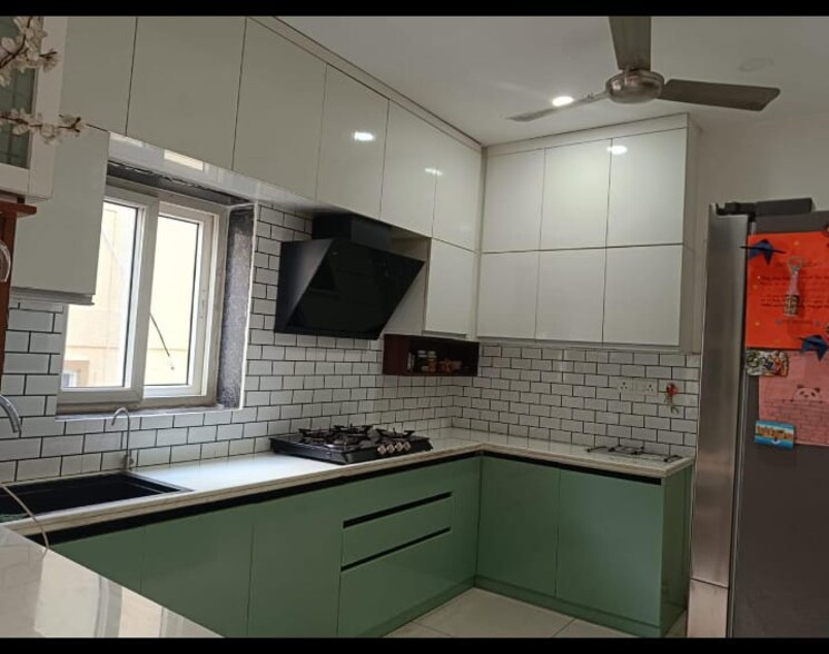 Kitchen, jains-carlton-creek 3 Bedroom 1400 Sq.Ft. Apartment In Manikonda Hyderabad 9128454