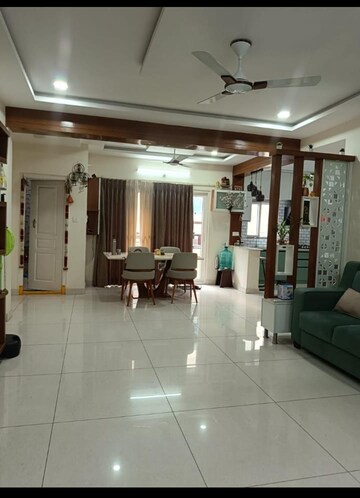 Living Room in 3 BHK Apartment at Jains Carlton Creek, Manikonda – for Rent